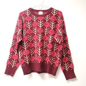 Industry Womens Crew Neck Long Sleeve Sweater Size L